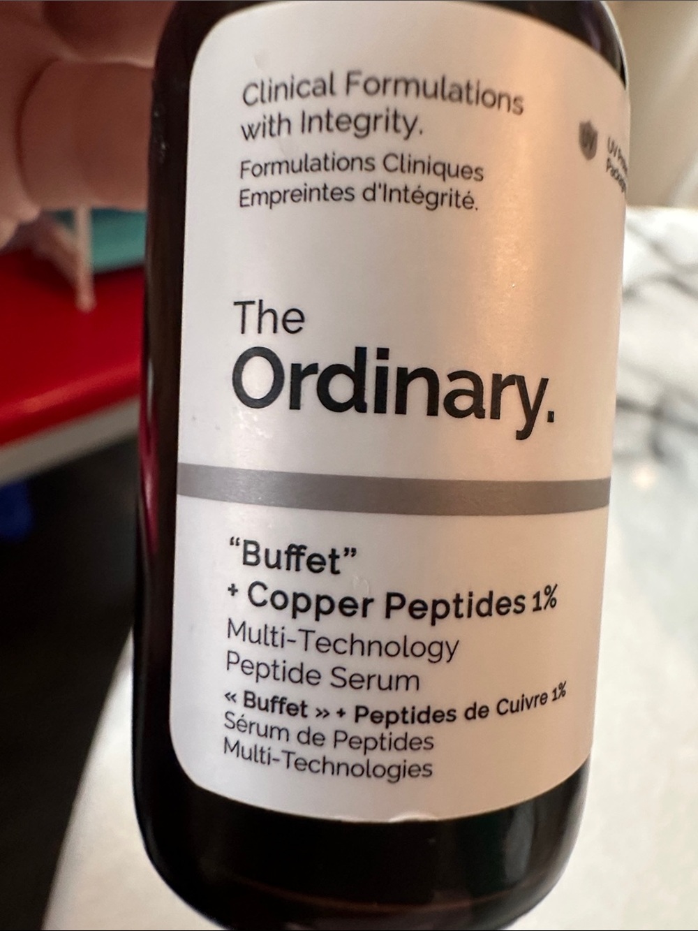 The Ordinary Brown & White Dropper Serum